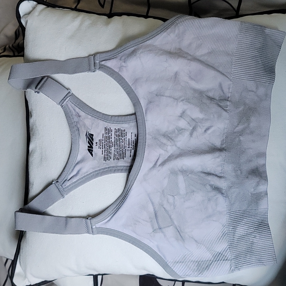 FREE with any purchase over $5 AVIA Large gray sport's bra